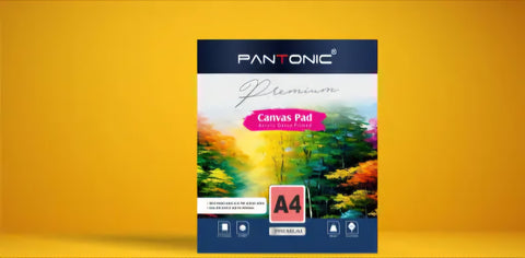 A4 Canvas Pad 1Pc Random Design Will Be Shipped - EKC2200