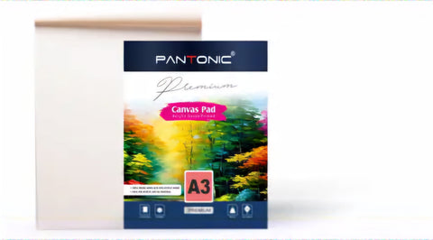 A3 Canvas Pad 1Pc Random Design Will Be Shipped - EKC2201