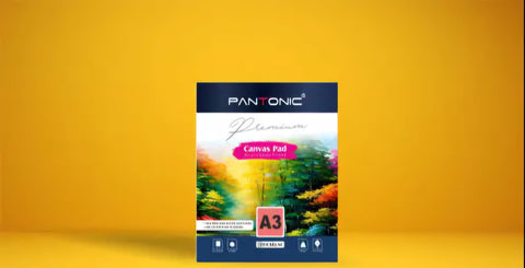 A3 Canvas Pad 1Pc Random Design Will Be Shipped - EKC2201