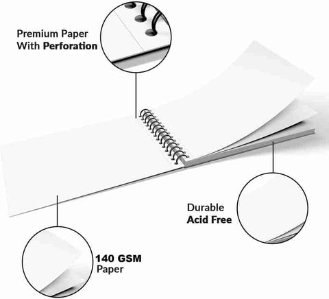 A4 Sketch Book 1Pc Random Design Will Be Shipped - EKC2202