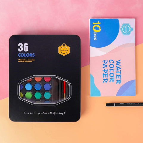 36Pcs Water Color Set - EKC2203