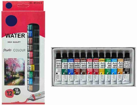 12Pcs Water Color Set - EKC2211