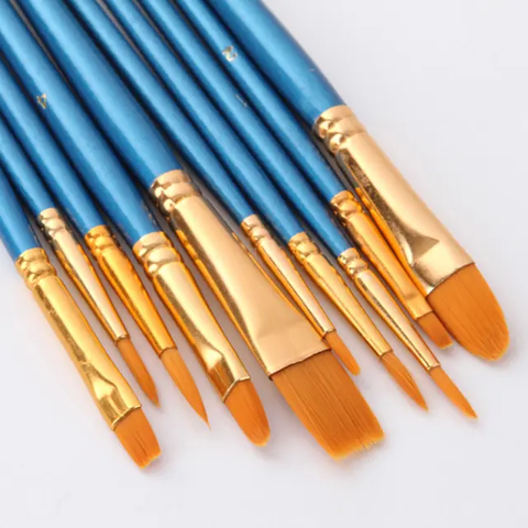 12Pcs Paint Brush Pbf - EKC2213