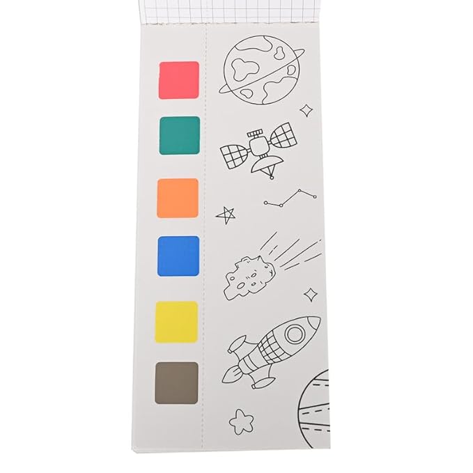 1 set of Water Colour Painting Random Design will be shipped - EKC2218