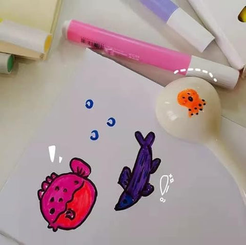Magic Floating Pen Children'S Color Water Drawing Note Marker Pen - EKC2221
