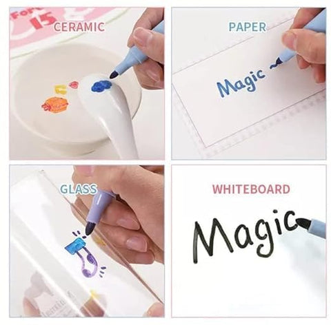 Magic Floating Pen Children'S Color Water Drawing Note Marker Pen - EKC2221