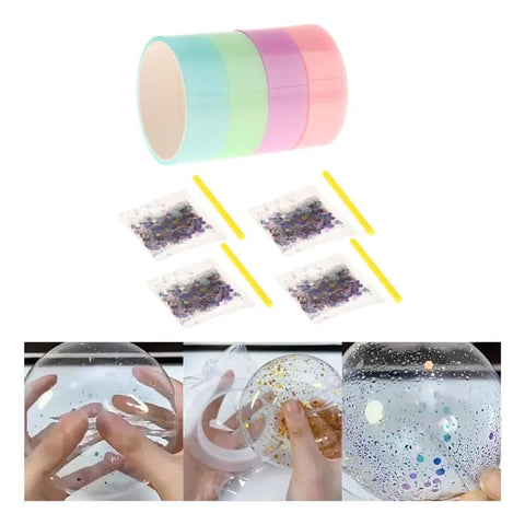 Nano Tape Bubble Kit Random Color Will Be Delivered - EKC2222
