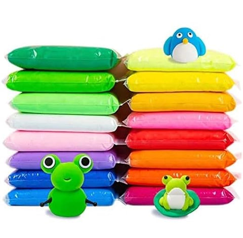 Soft Clay in 6 Vibrant Random Colors for Kids for Hands-On Creativity