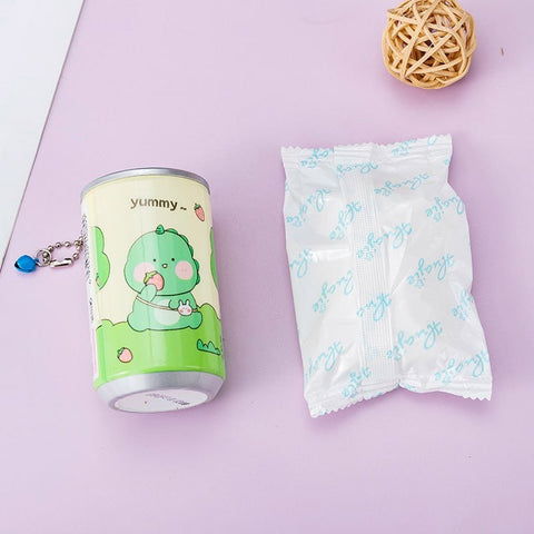 1 Pc CartoonTheme Mini Wet Tissues Random Design will be shipped - EKH0134