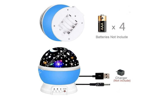 Star Master Galaxy Projector Rotating Lamp - EKH0136