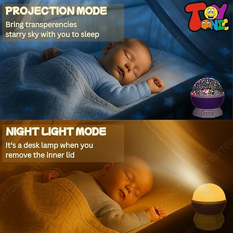 Star Master Galaxy Projector Rotating Lamp - EKH0136