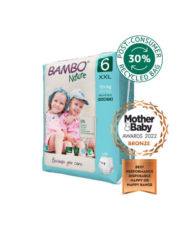 Bamboo Nature Pant Type  Diaper For Boys And Girls Pack Of 18 Size - Xxl - EKJB0007
