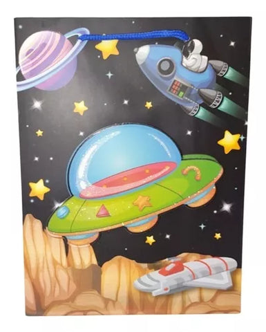 3D Return Gift Paper Bag Space Theme UFO - EKRG0024 - 4