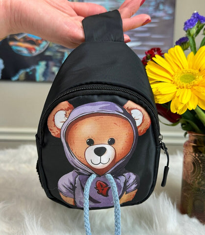 Bear Chest Bag Black - EKSS0166 - 3