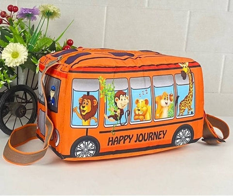 Bus Theme Lunch Bag - Orange - EKSS0176 - 2