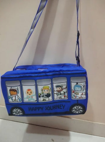 Bus Theme Lunch Bag - Navey Blue - EKSS0176 - 3