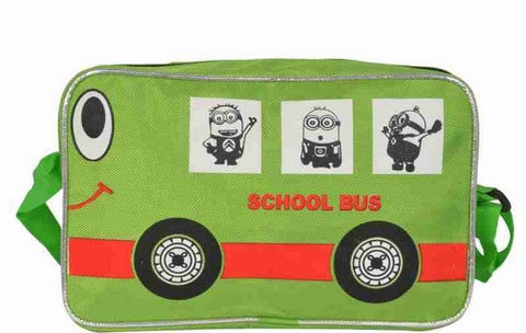 School Bus Theme Duffle Bag - Green - EKSS0186 - 1