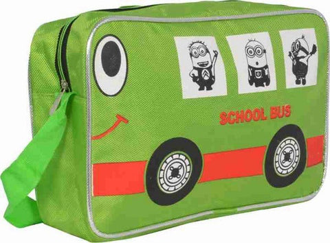 School Bus Theme Duffle Bag - Green - EKSS0186 - 1