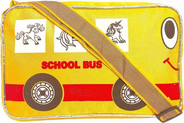 School Bus Theme Duffle Bag - Yellow - EKSS0186 - 2