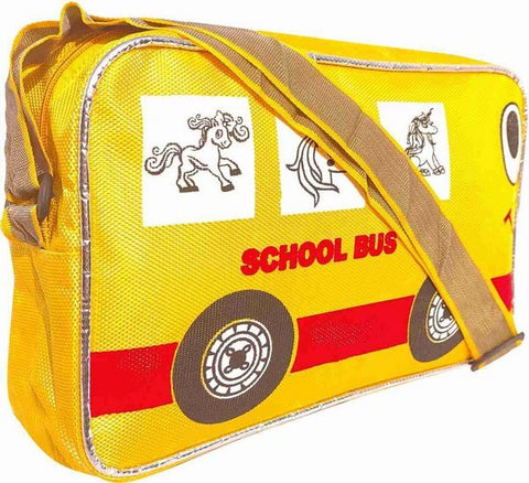 School Bus Theme Duffle Bag - Yellow - EKSS0186 - 2