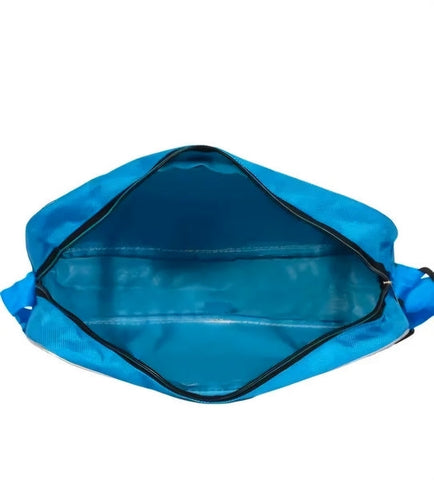 School Bus Theme Duffle Bag - Sky Blue - EKSS0186 - 4