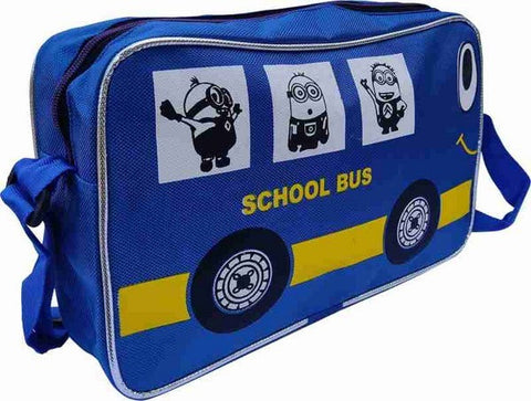 School Bus Theme Duffle Bag - Navey Blue - EKSS0186 - 5