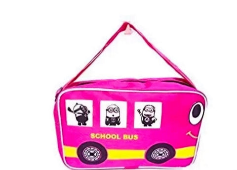 School Bus Theme Duffle Bag - Pink - EKSS0186 - 6