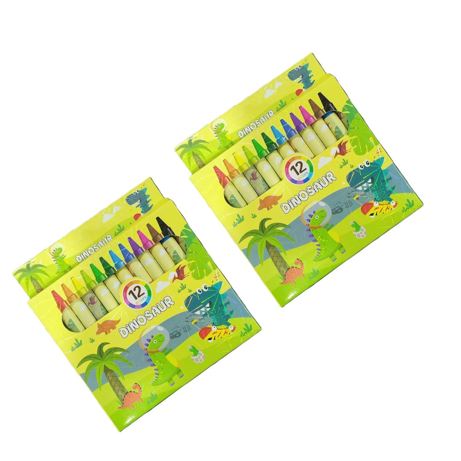 Kids Cartoon Colour Crayon Set (12 Colours ) - EKSS0193