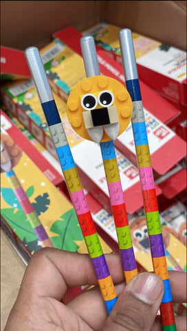 Diy Puzzle Pencil Mate Pack Of 3 - EKSS0194