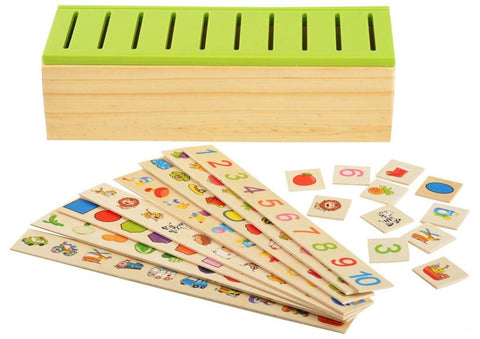 Wooden Knowledge Box – Multi-Theme Learning Toy for Kids