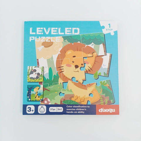 Leveled Puzzle Wild Animal - EKT2308