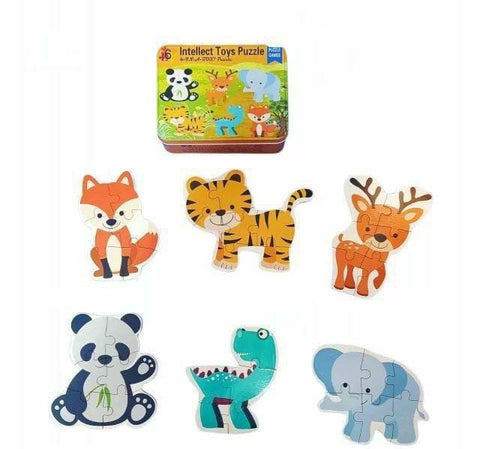 Intellectual Puzzle Wild Animals - EKT2387