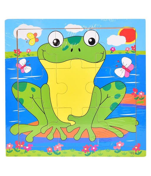 Wooden Jigsaw puzzle - 1 pc random design will be shipped - EKT2400
