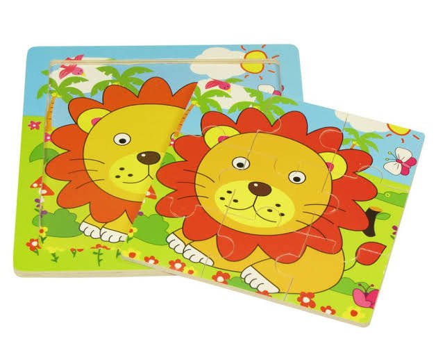 Wooden Jigsaw puzzle - 1 pc random design will be shipped - EKT2400