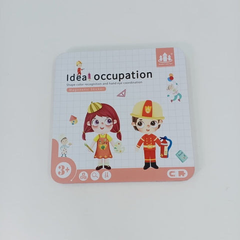 Magnetic sticker puzzle IDEAL OCCUPATION - EKT2490