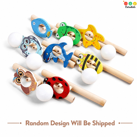 Blow Pipe Ball Game | Fun Breathing Exercise for Kids (One Random Design Shipped)