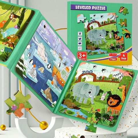 Leveled Puzzle Animal World - EKT2634