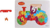 Wooden Jigsaw Puzzle With Name Board Tractor - EKT2903
