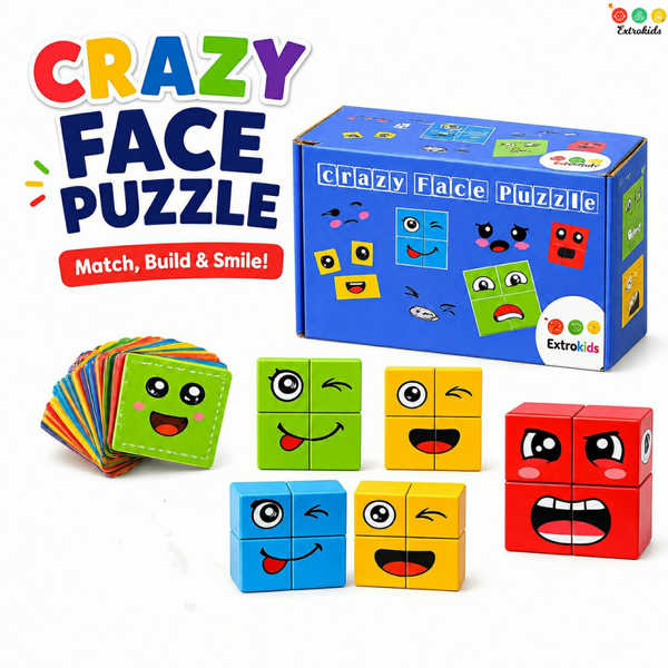 Face Change Wooden Rubik's Cube | Builds Motor Skills