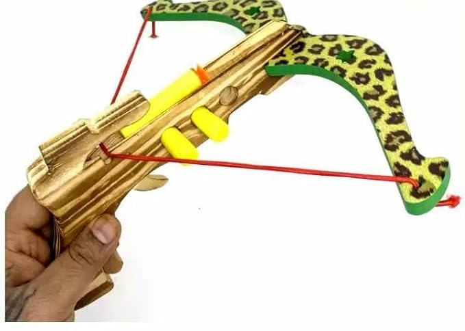 Wooden Bow and Arrow Set | Outdoor Archery (One Random Design Shipped)