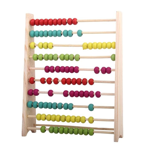 Wooden Abacus for Kids - Educational Math Toy for Toddlers & Preschoolers