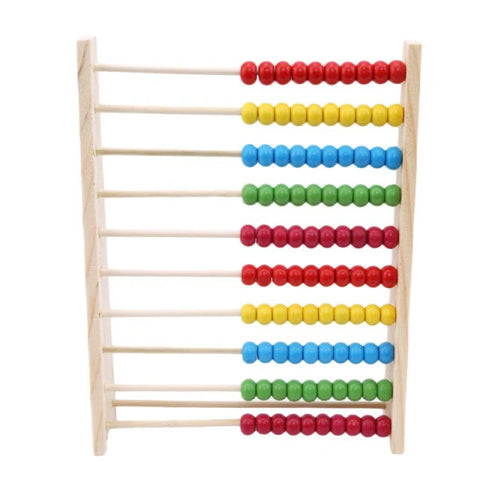 Wooden Abacus for Kids - Educational Math Toy for Toddlers & Preschoolers