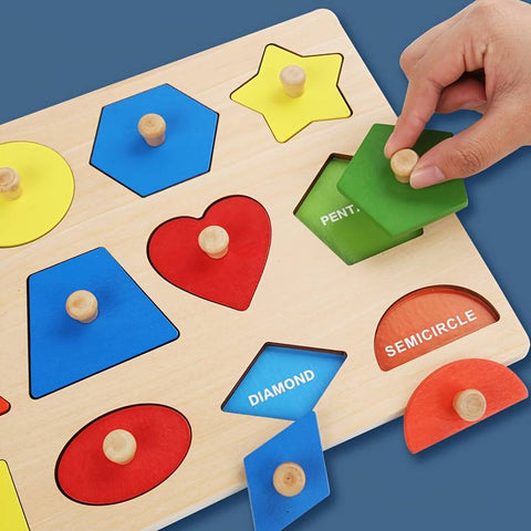 Shape Peg Board - EKT3187