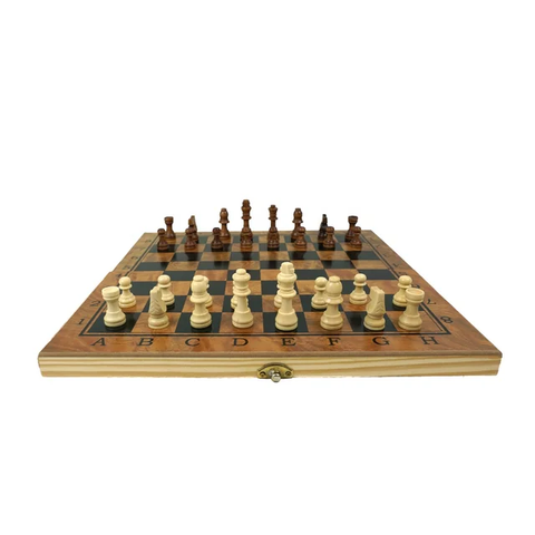 Wooden Chess 3 In 1 - EKT3195