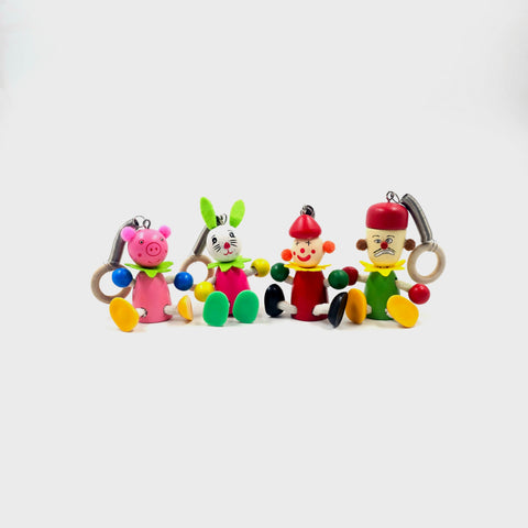 Wooden Car Hanging 1Pc Random Deisgn Will Be Shipped - EKT3213