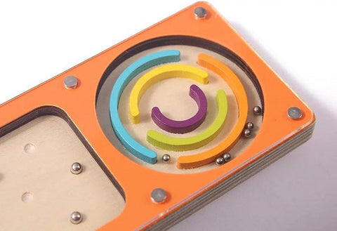 Wooden Pin Ball Game Small 1Pc Random Design Will Be Shipped - EKT3220