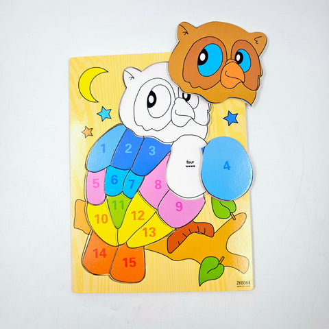 Wooden Jigsaw Puzzle 1 Pc Random Design Will Be Shipped - EKT3235