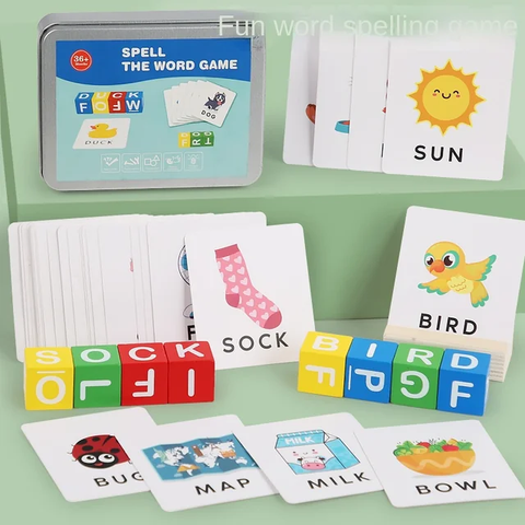 Wooden Spell The Word Game - EKT3241