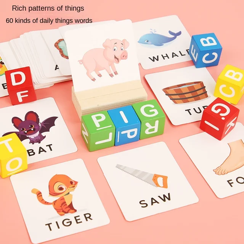 Wooden Spell The Word Game - EKT3241