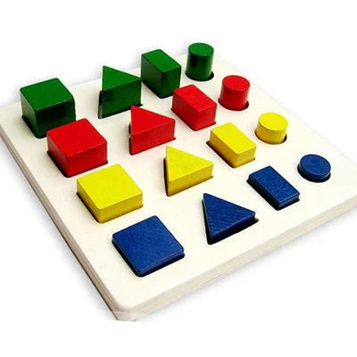 Wooden Shape Puzzle - EKT3242